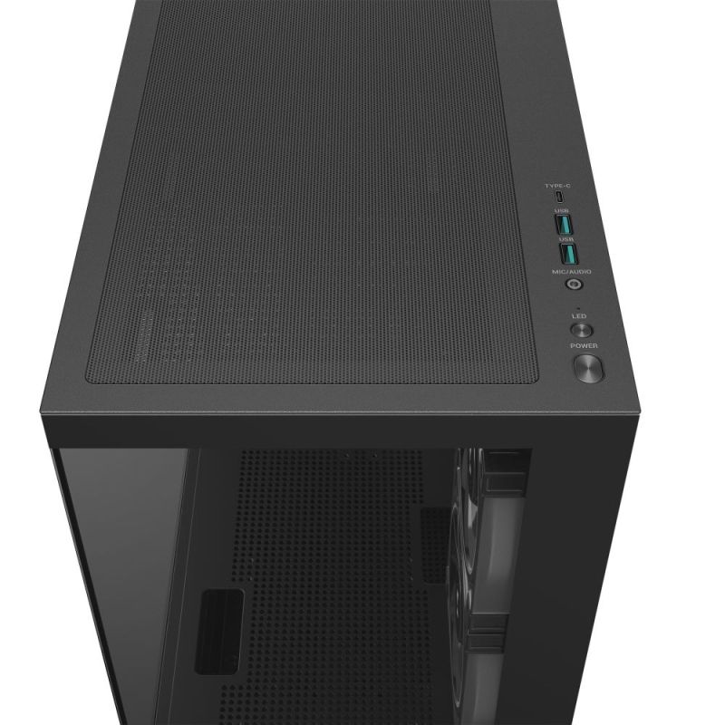 Корпус DeepCool CG380 3F Black без БП (R-CG380-BKAGM3-G)