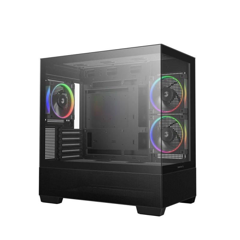Корпус DeepCool CG380 3F Black без БП (R-CG380-BKAGM3-G)