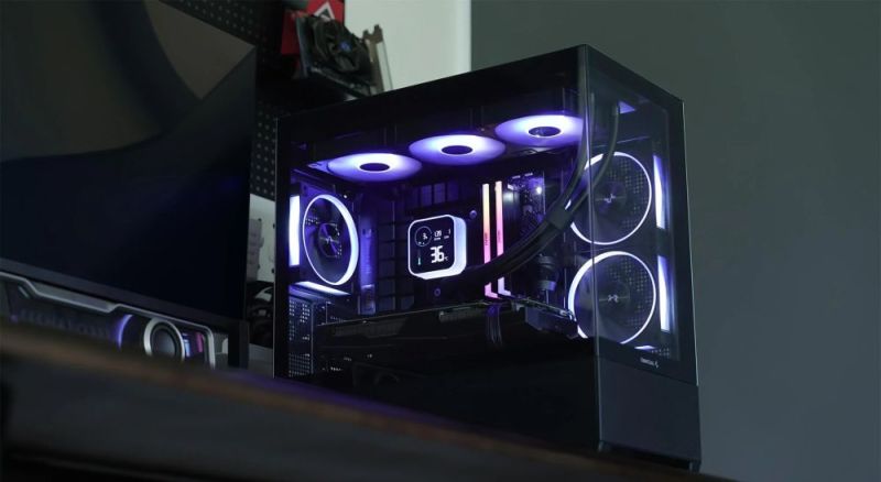 Корпус DeepCool CG380 3F Black без БП (R-CG380-BKAGM3-G)