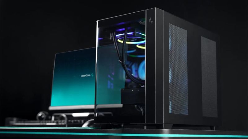 Корпус DeepCool CG530U 4F Black без БП (R-CG530U-BKAGA4-G)