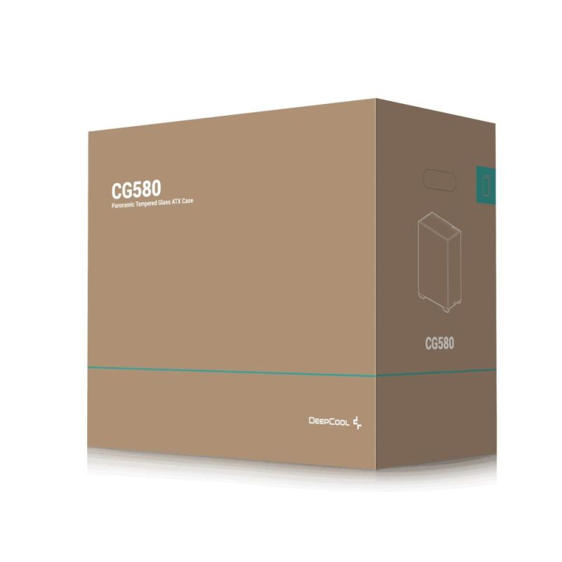 Корпус DeepCool CG580 Black без БП (R-CG580-BKNDA0-G-1)