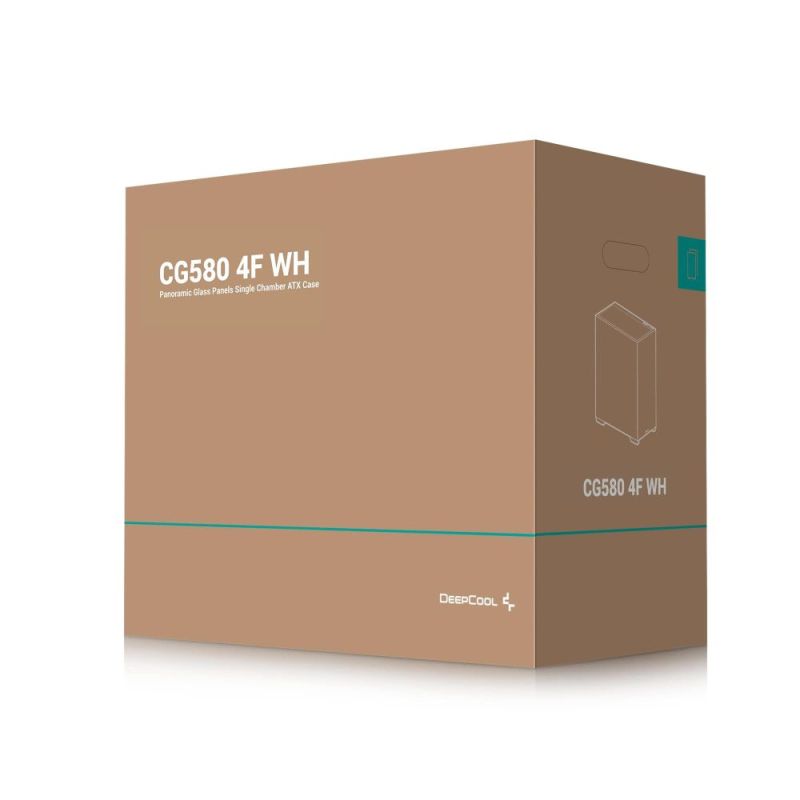 Корпус DeepCool CG580 4F White без БП (R-CG580-WHADA4-G-1)