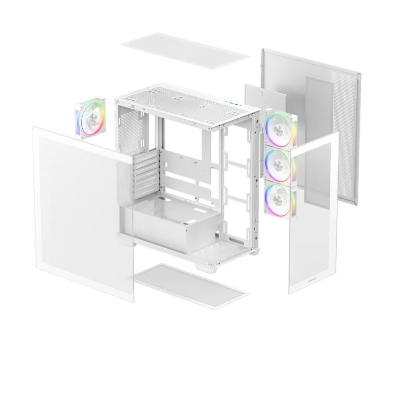 Корпус DeepCool CG580 4F V2 White без БЖ (R-CG580-WHADA4-G-2)