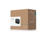 Корпус DeepCool CH160 Plus Black без БЖ (R-CH160-BKNGM0-G)