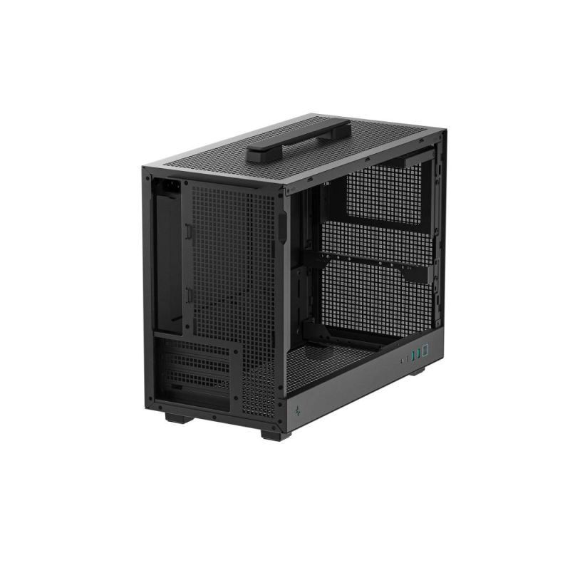 Корпус DeepCool CH160 Plus Black без БЖ (R-CH160-BKNGM0-G)