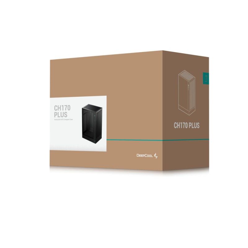 Корпус DeepCool CH170 Plus без БП (R-CH170-BKNGM0-G)