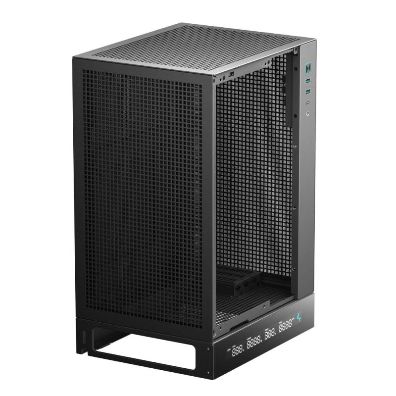 Корпус DeepCool CH170 Digital Black без БЖ (R-CH170-BKNPI0D-G-1)