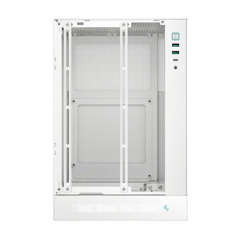 Корпус DeepCool CH170 Digital White без БЖ (R-CH170-WHNPI0D-G-1)