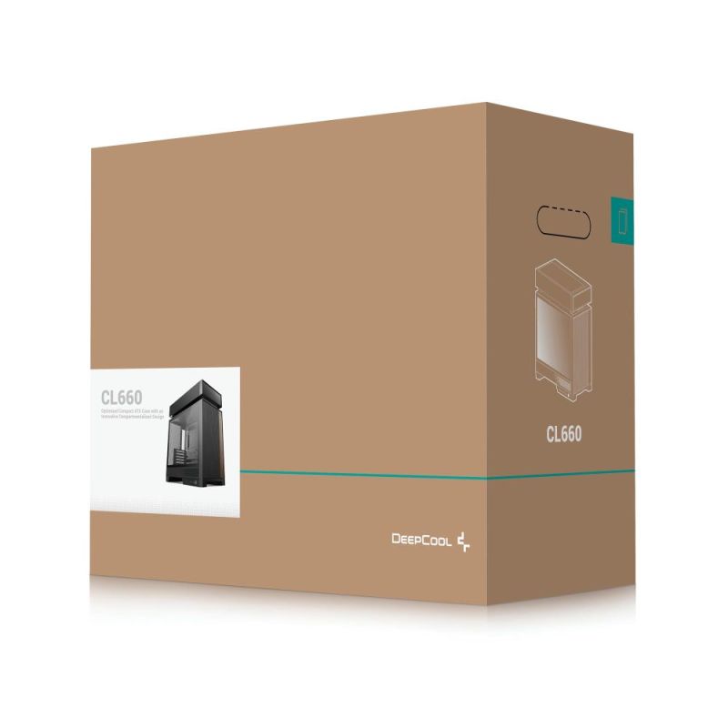 Корпус DeepCool CL660 Black (R-CL660-BKNNA0-G-1)