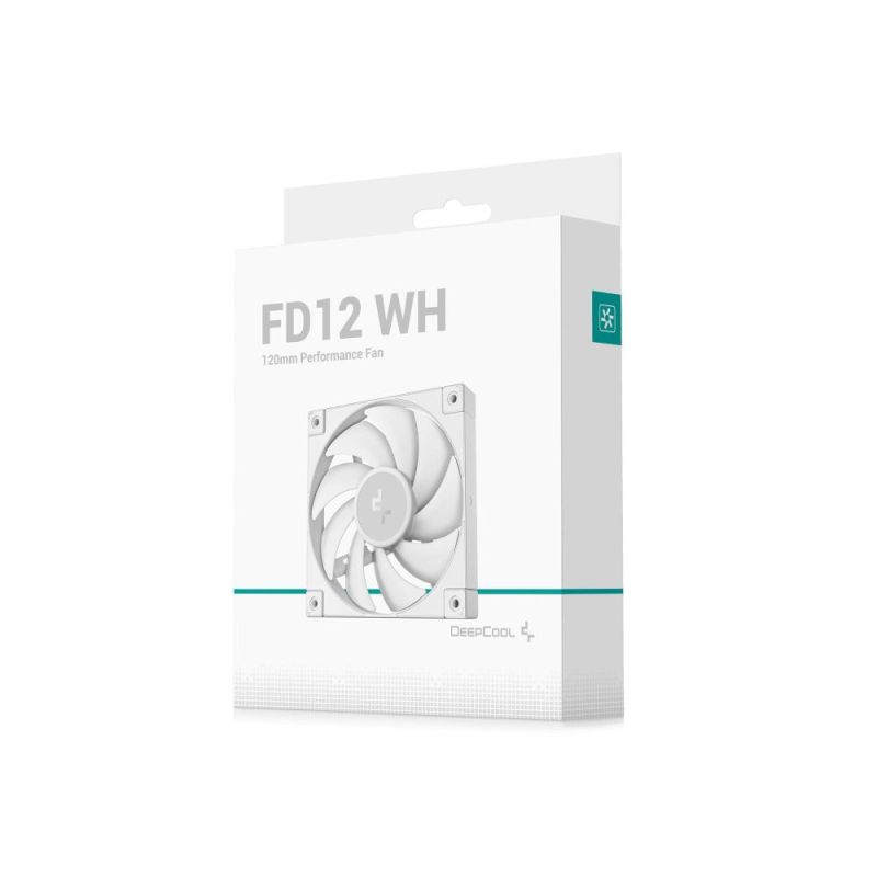 Вентилятор DeepCool FD12 WH (R-FD12-WHNPN1-G)