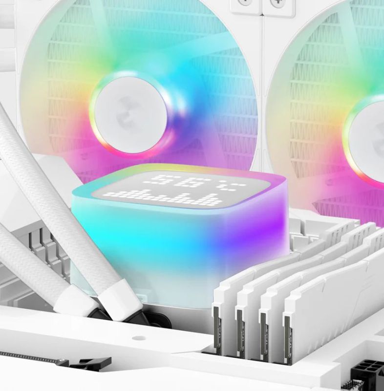 Система водяного охлаждения DeepCool LP360 ARGB White (R-LP360-WHMSMC-G-1)