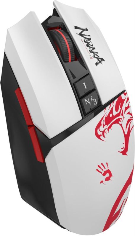 Миша бездротова A4Tech Bloody R36 Ultra Naraka White (R36 Ultra (Naraka))