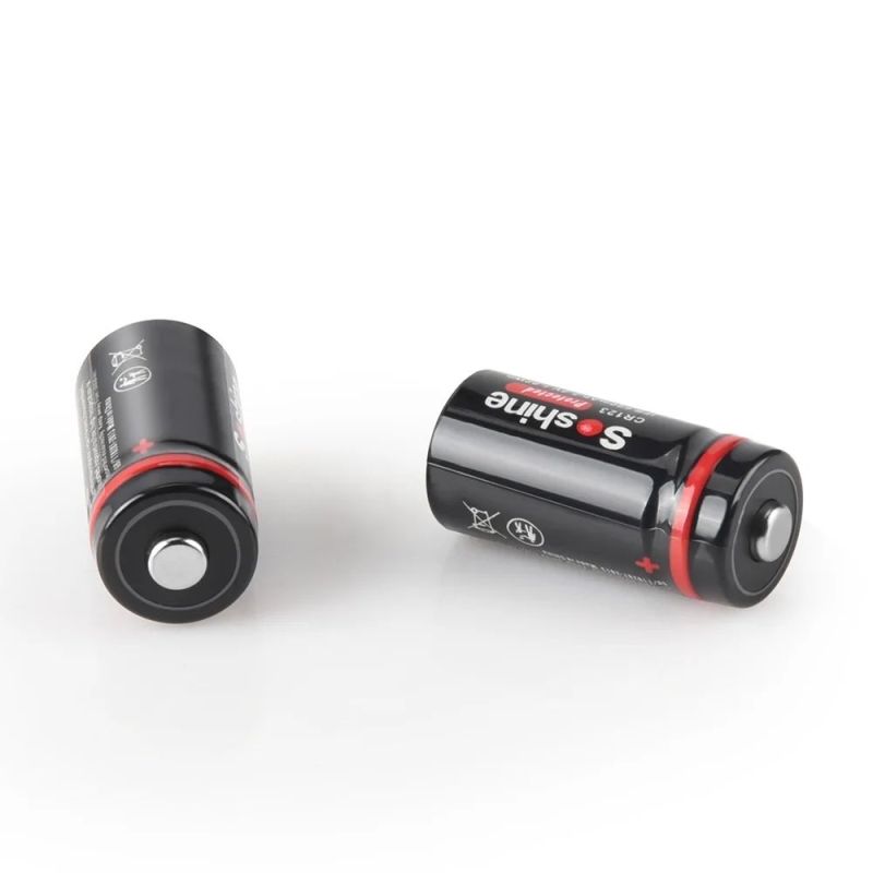 Акумулятор Soshine CR123A/16340 600mAh 1шт (RCR123P-3.2-600)