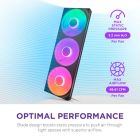 Вентилятор NZXT F420 RGB Core Black (RF-U42HF-B1)