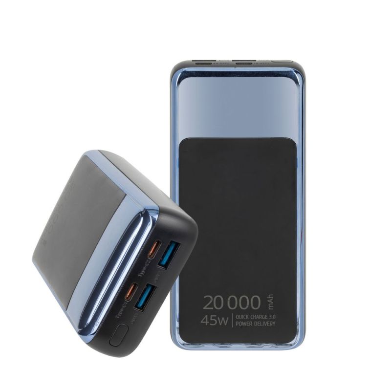 Универсальная мобильная батарея Rivacase Rivapower 20000mAh Black (VA1075) (RIVAPOWER VA1075 (Black))