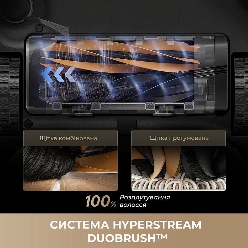 Робот-пылесос Dreame Aqua 10 Ultra Track Complete Black (RLR81CE-1-BL)