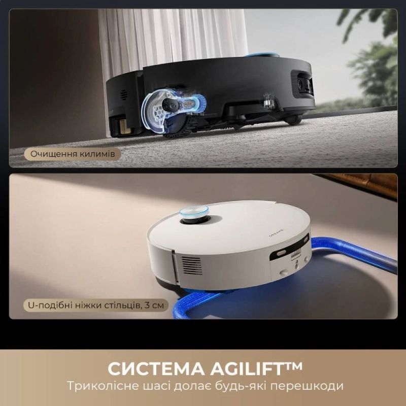 Робот-пылесос Dreame Aqua 10 Ultra Track Complete Black (RLR81CE-1-BL)