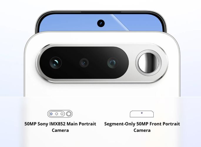 Смартфон Realme 16 5G 8/256GB (RMX5171) Air White (RMX5171 8/256GB Air White)
