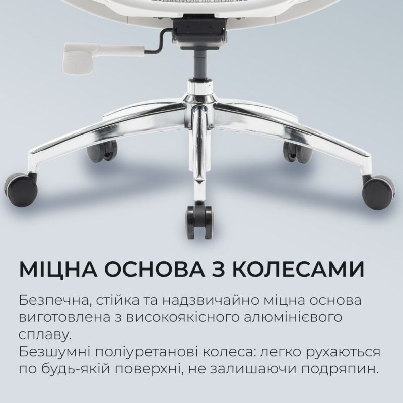 Крісло офісне Sihoo Doro S100 Mesh White (S100-M302)