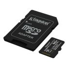 Карта памяти MicroSDXC  64GB UHS-I Class 10 Kingston Canvas Select Plus R100MB/s + SD-адаптер (SDCS3/64GB)