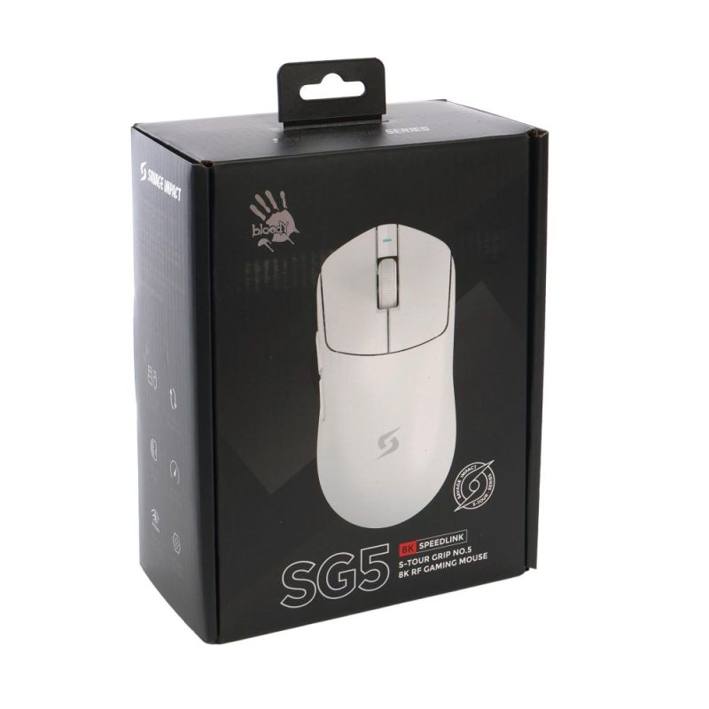 Миша бездротова Bloody SG5 White (SG5 (White))