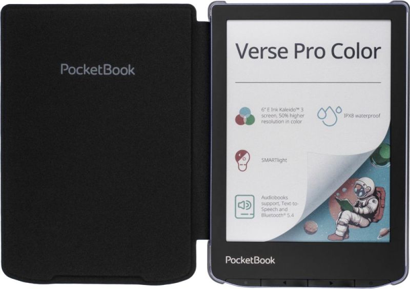 Чохол-книжка PocketBook Shell-TR для PocketBook 6" PB619/629/634 Black (SH-TR-634-BK-WW)
