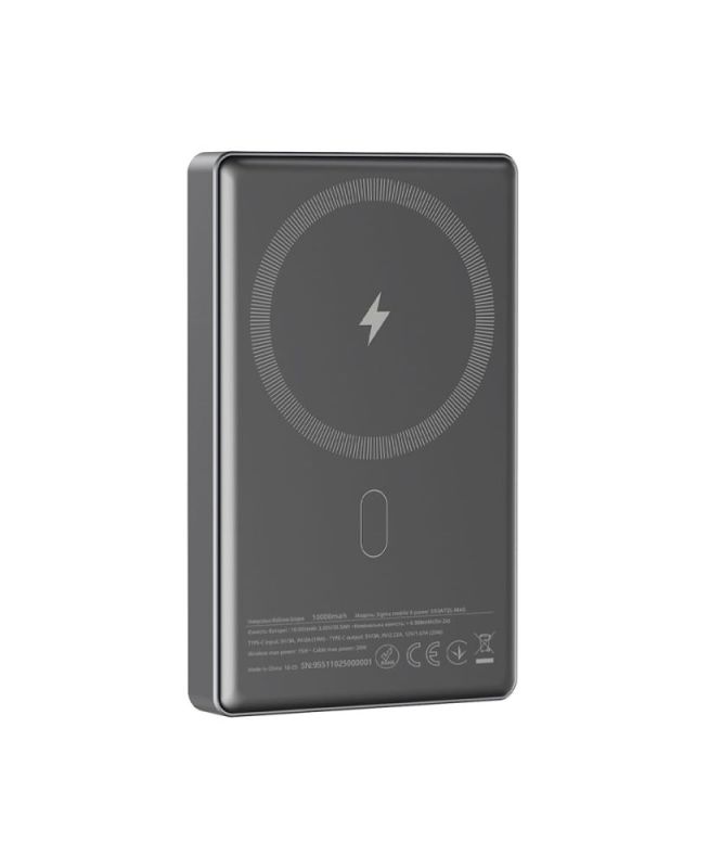 Універсальна мобільна батарея Sigma mobile X-power 10000mAh Grey (SI10A7QL-MAG)