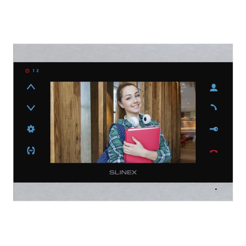 IP-відеодомофон Slinex SL-07N Cloud Silver/Black (SL-07N Cloud (silver + black))