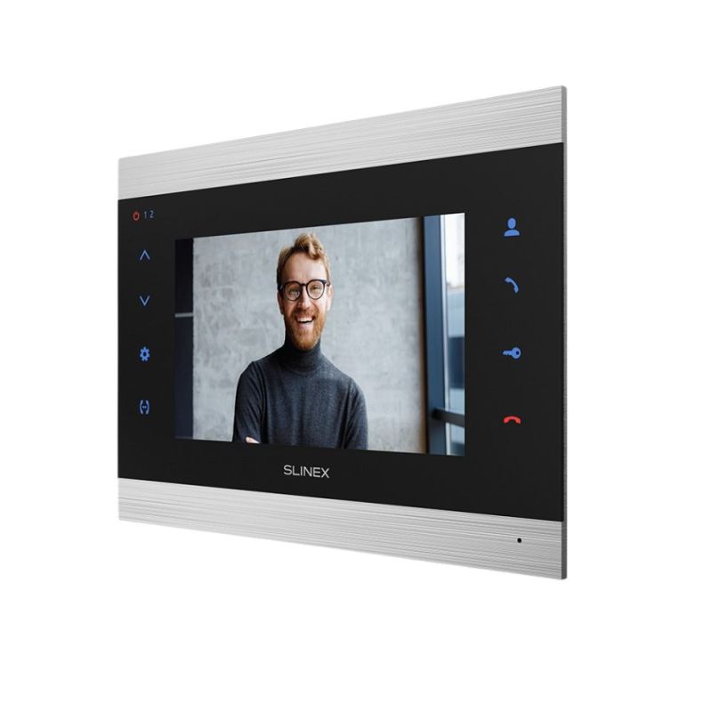 IP-відеодомофон Slinex SL-07N Cloud Silver/Black (SL-07N Cloud (silver + black))