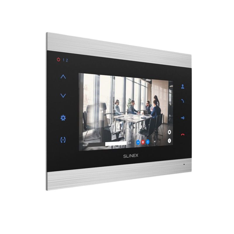 IP-відеодомофон Slinex SL-07N Cloud Silver/Black (SL-07N Cloud (silver + black))