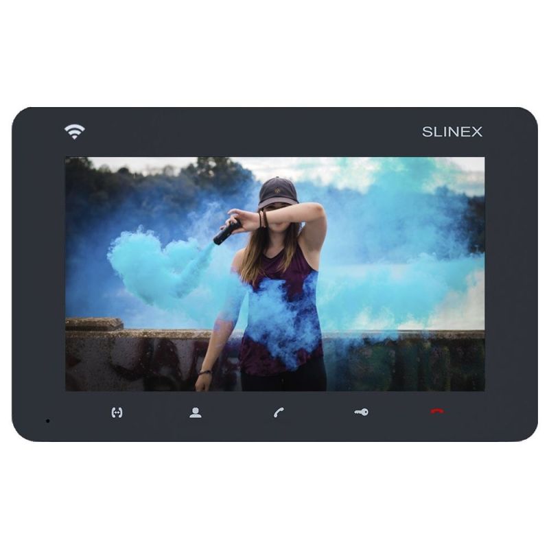 IP-видеодомофон Slinex SM-07N Cloud Grafit (SM-07N Cloud grafit)