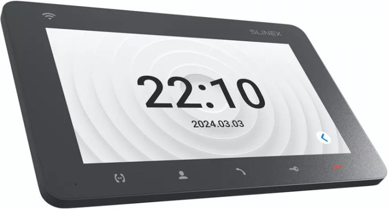 IP-видеодомофон Slinex SM-07N Cloud Grafit (SM-07N Cloud grafit)