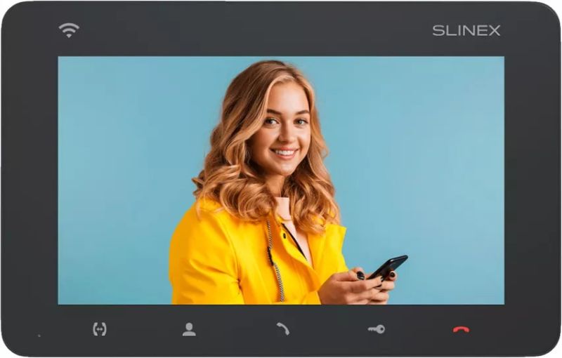 IP-видеодомофон Slinex SM-07N Cloud Grafit (SM-07N Cloud grafit)