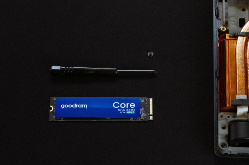 Накопичувач SSD 1TB Goodram Core M.2 2280 PCIe 5.0 x4 NVMe 3D NAND (SSDR-GRC01-1K0-80)