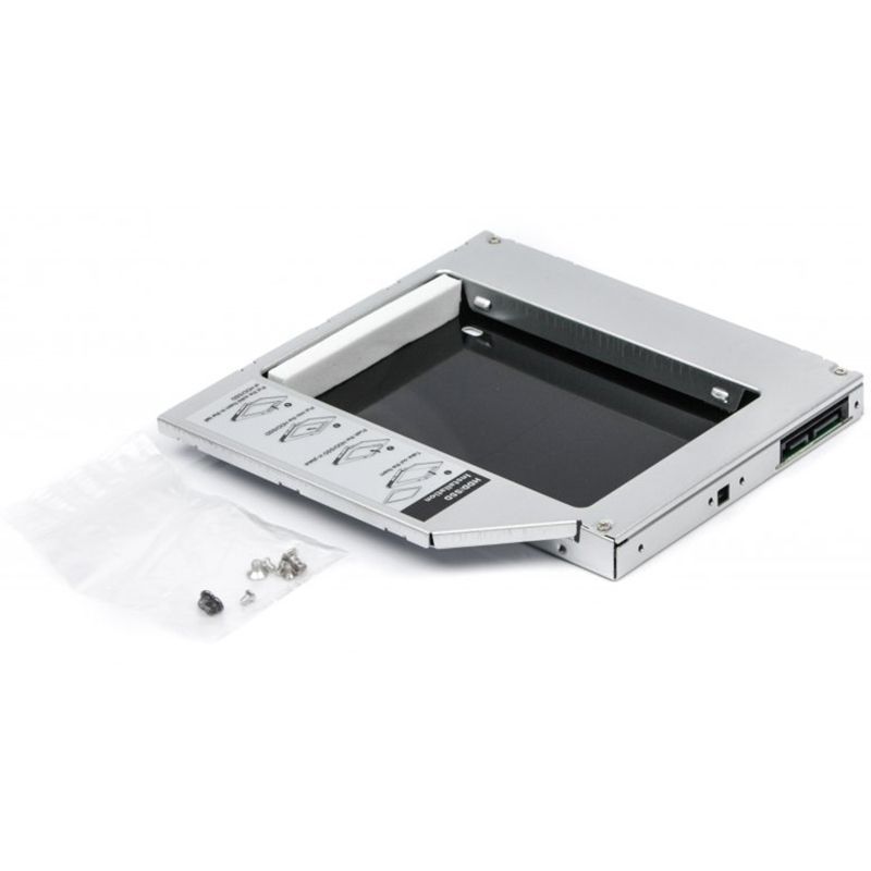 Адаптер HDD 2,5" для ноутбука в відсік CD-ROM AgeStar (SSMR2S)