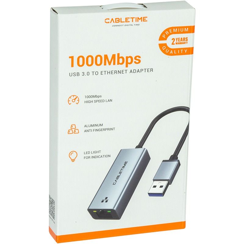 Мережевий адаптер Cabletime (CA913367)