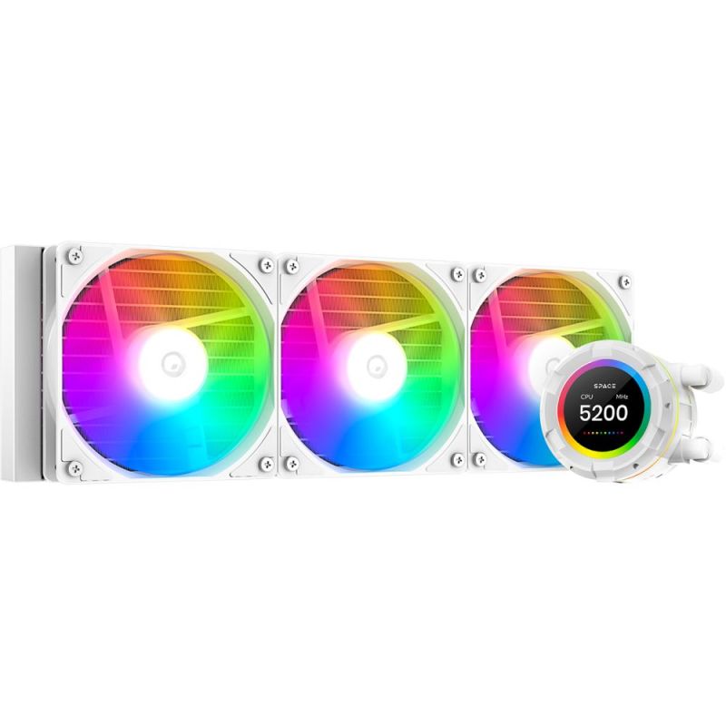 Система водяного охолодження ID-Cooling Space LCD (SL360 XE White)