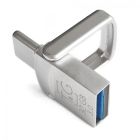 Флеш-накопитель USB 2.0 32GB Type-C T&G 104 Metal Series Silver (TG104TC-32G)