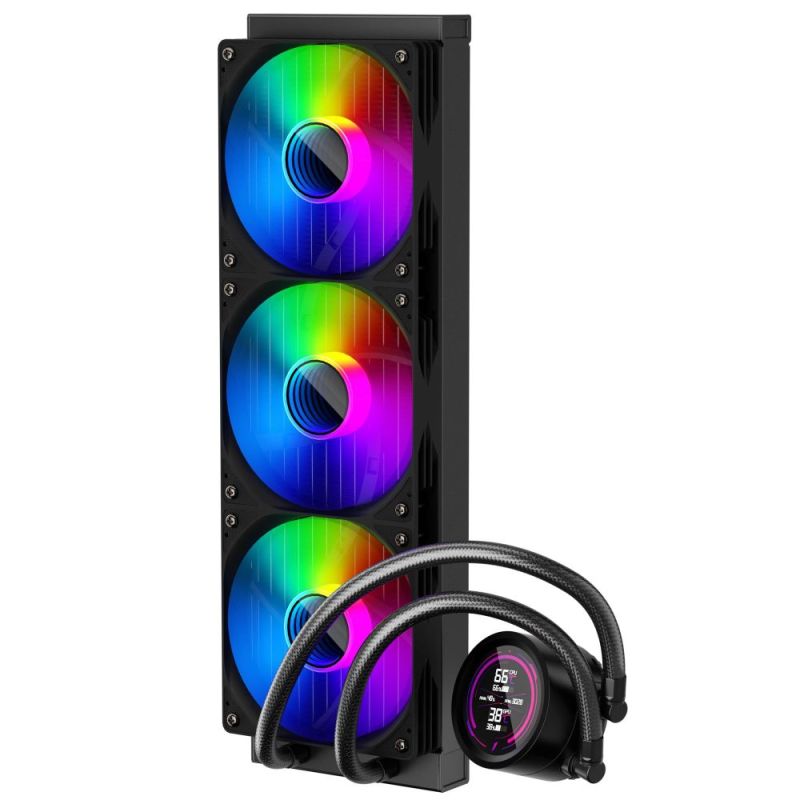 Система водяного охлаждения 1stPlayer TS4-360 Black (TS4-360-BK)