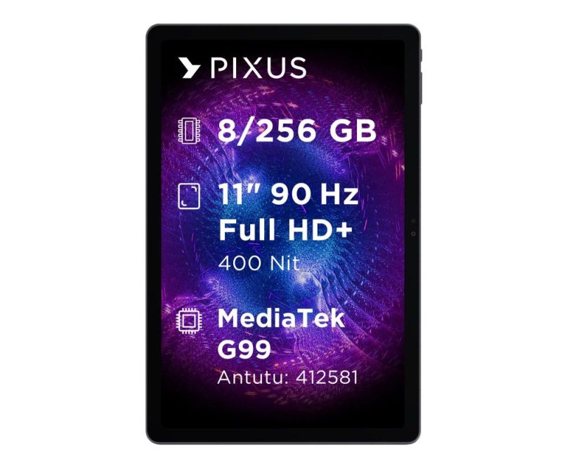 Планшет Pixus Titan 11" 8/256GB 4G Grey (Titan 11" 8/256GB Grey)