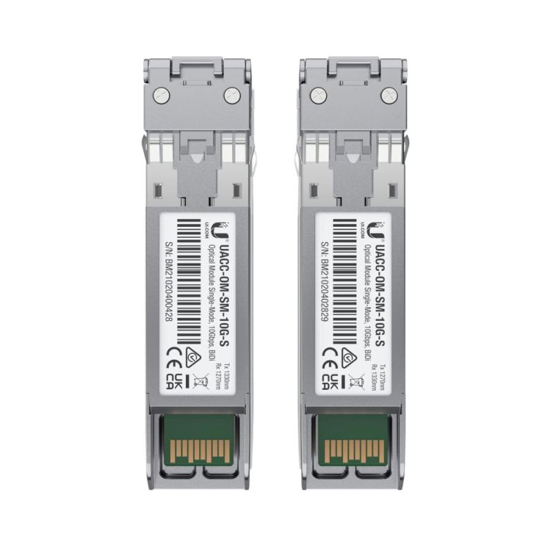 Модуль SFP Ubiquiti 10G Bidirectional Single-Mode Optical Module 2 pack (UACC-OM-SM-10G-S-2)