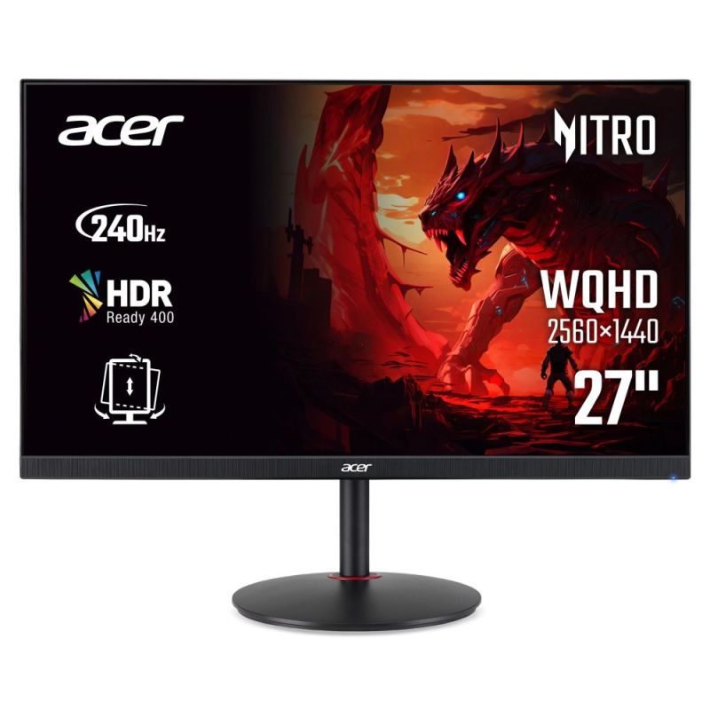 Монітор Acer 27" XV272UW2bmiiprx IPS Black 240Hz (UM.HX2EE.201)