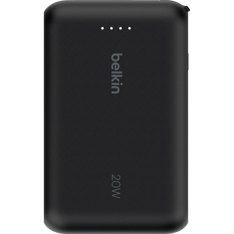 Універсальна мобільна батарея Belkin Power Bank 10000mAh 20W Black (BPB021HQBK)