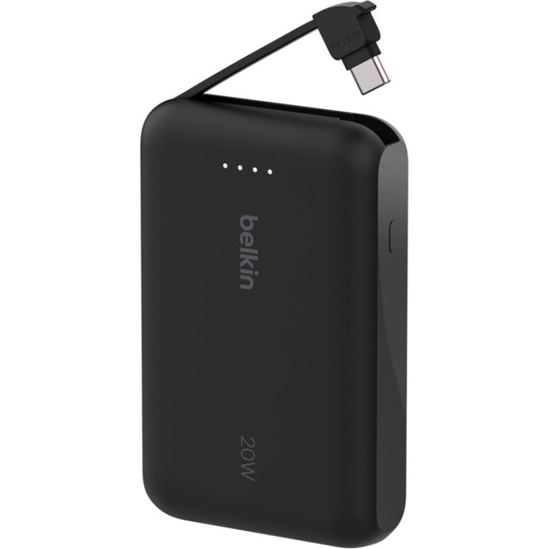 Універсальна мобільна батарея Belkin Power Bank 10000mAh 20W Black (BPB021HQBK)