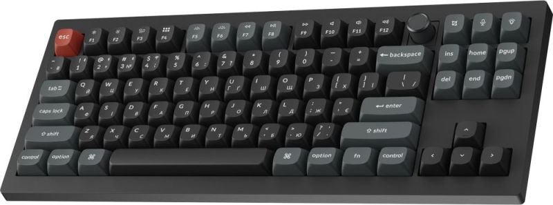 Клавіатура бездротова Keychron V3 Ultra Keychron Red Switch Black RGB (V3U-D1-UA)