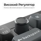 Клавіатура бездротова Keychron V3 Ultra Keychron Red Switch Black RGB (V3U-D1-UA)