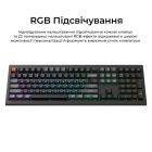 Клавіатура бездротова Keychron V6 Ultra Keychron Red Switch Black RGB (V6U-D1-UA)