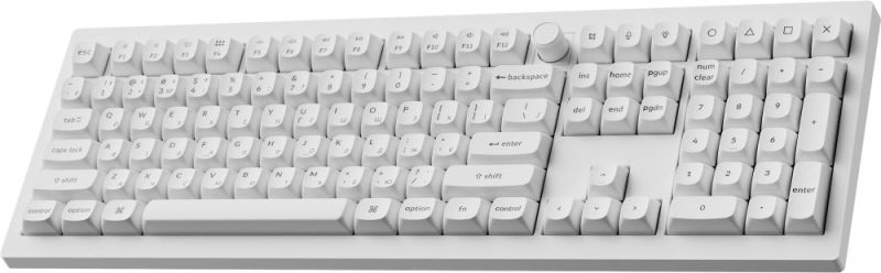 Клавіатура бездротова Keychron V6 Ultra Keychron Red Switch White RGB (V6U-F1-UA)