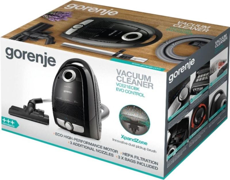 Пилосос Gorenje (VCE21ECBK)