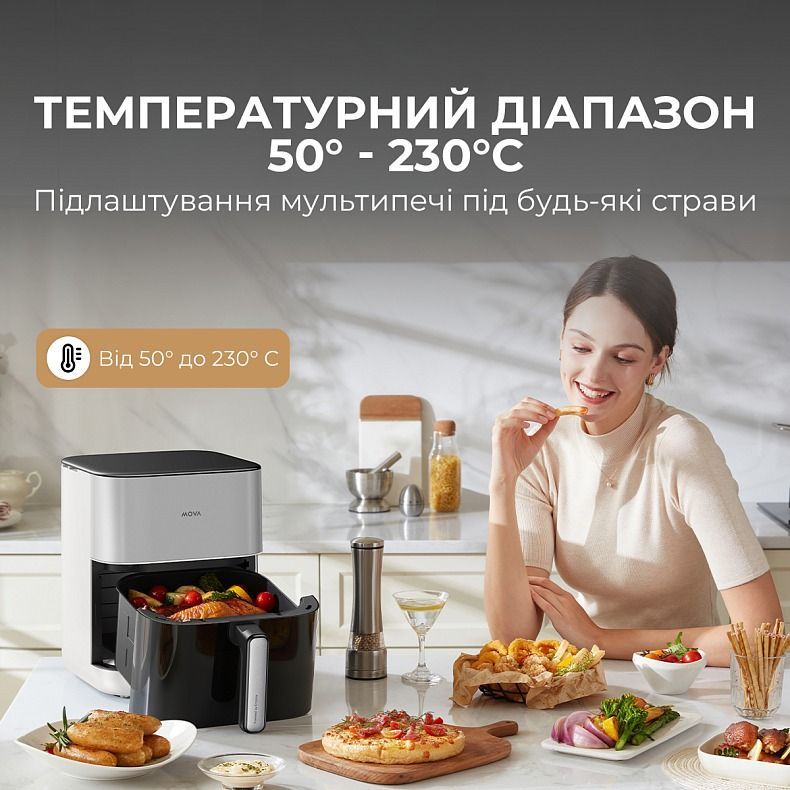 Мультипіч Mova AeroChef FD10s Pro White (VFF12A-WH-S)